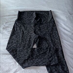 Lululemon Black Patterned Leggings